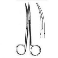 Surgical scissors, curved, sharp / sharp, 18 cm (WHILE STOCKS LAST)